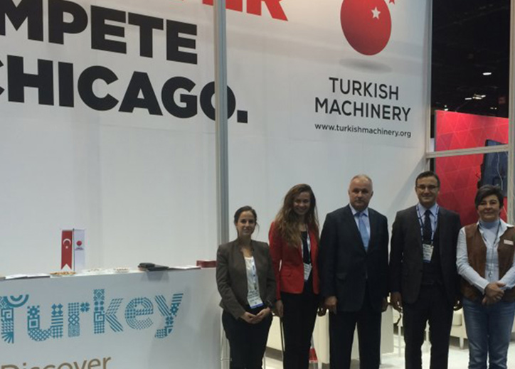 Makine Tanıtım Grubu (MTG) Fabtech Chicago Fuarı’na katıldı