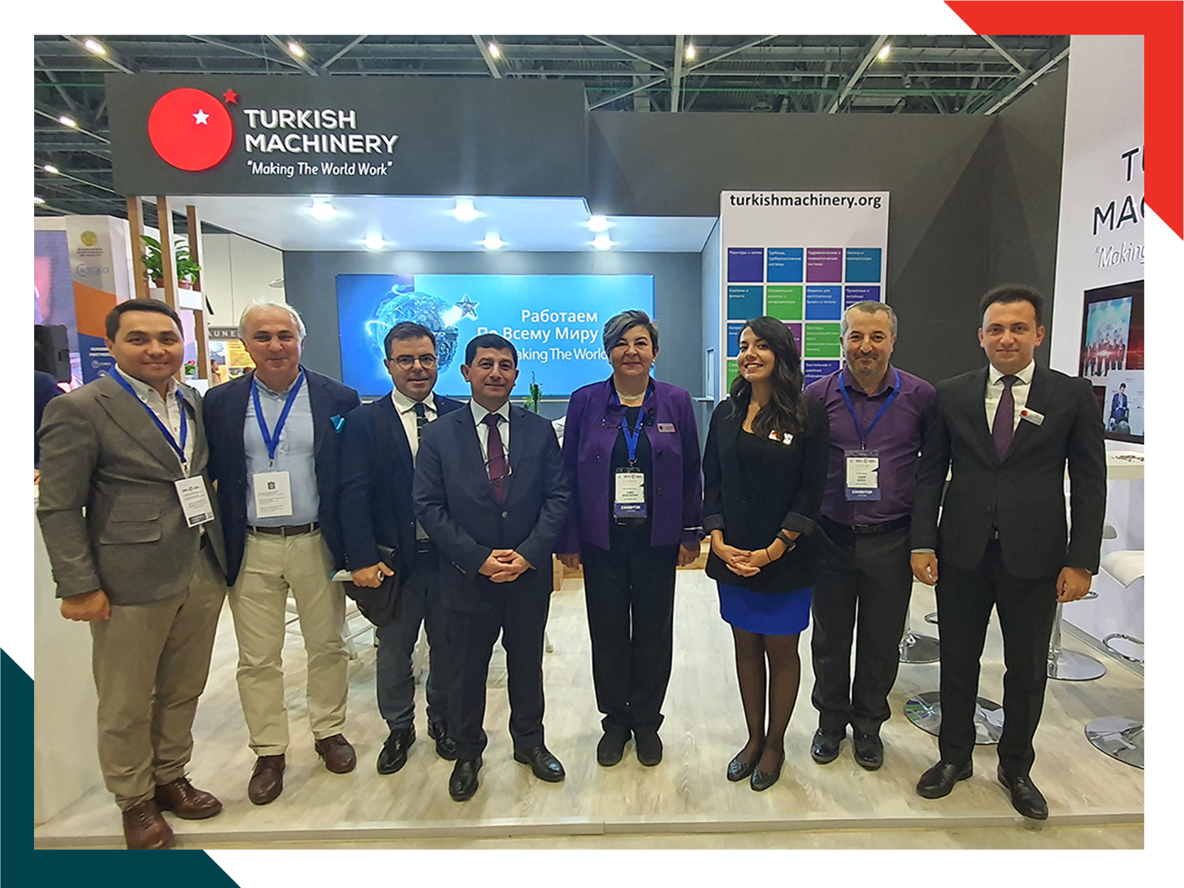 Turkish Machinery Attended Kazakhstan Machinery Fair